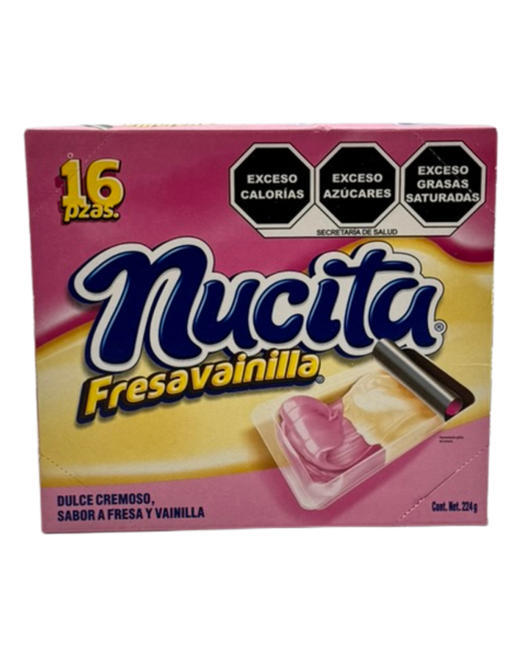 Nucita Fresavainilla 16uds.
